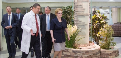 Healthcare Minister's Visit (07.2015)